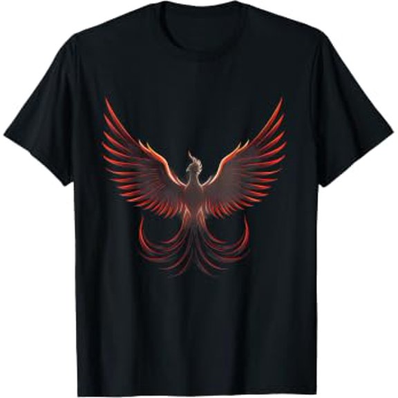 Phoenix Rising Fire Bird Rejuvenation Reborn T-Shirt