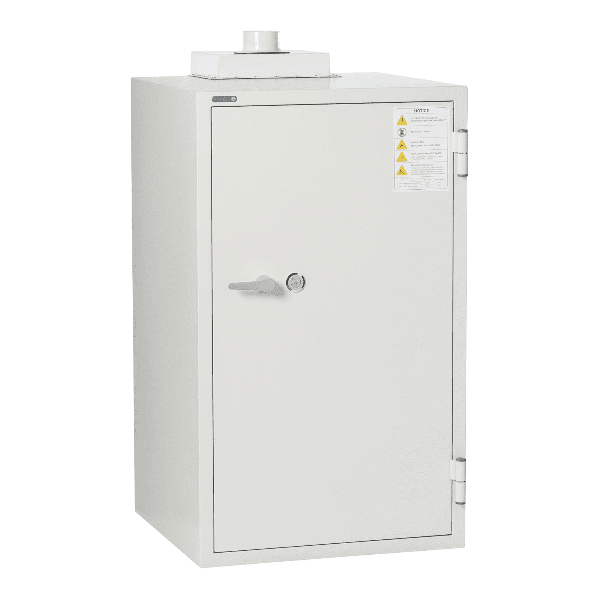Phoenix Safe Lithium-Ion Battery Charging Safe, 18 AC Outlets, Key Lock ...