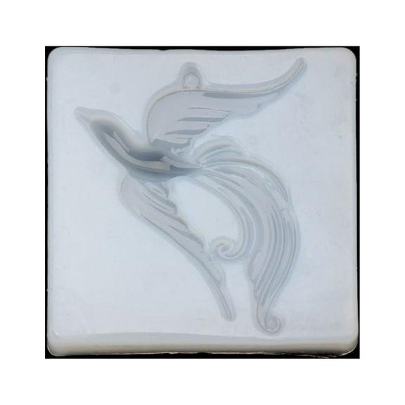 Phoenix Shape Epoxy Resin Casting Silicone Mold DIY Art Craft Home Ornament