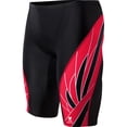 thumbnail image 1 of Phoenix Splice Jammer Men's Swimsuit: Black/Red 32, 1 of 2
