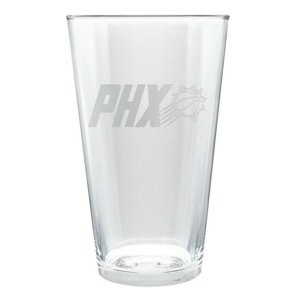 Phoenix Suns Etched 16oz. Rally Cry Pint Glass