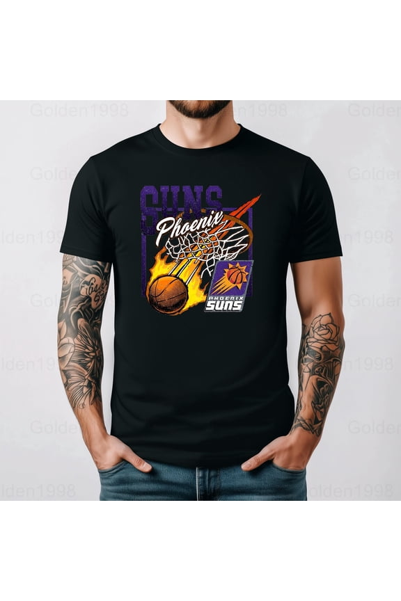 Phoenix Suns Retro Vintage Basketball Sports Team Pride Fan Gift Graphic Tee,for men & women up to 5XL