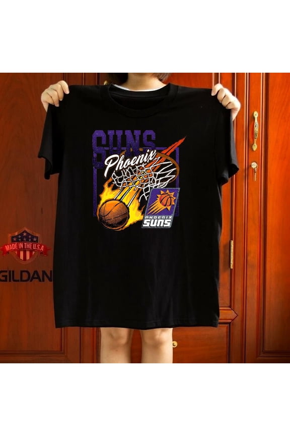 Phoenix Suns Retro Vintage Basketball Sports Team Pride Fan Gift Graphic Tee,for unisex up to 5XL