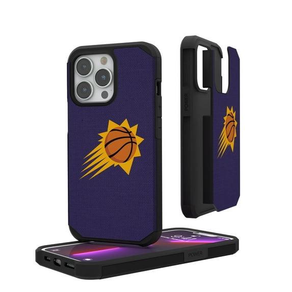 Phoenix Suns Solid Design iPhone Rugged Case