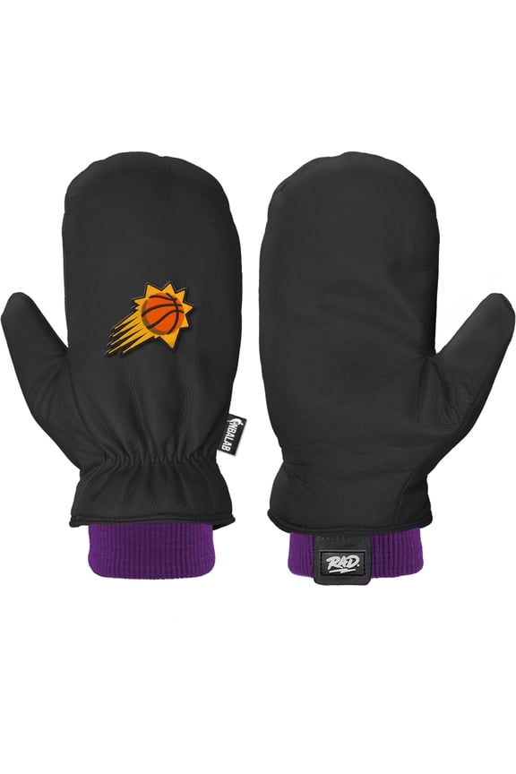 Phoenix Suns Team Snow Mittens