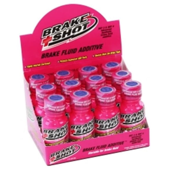 Phoenix Systems 3212-B 1 oz Bottle BrakeShot DOT 0.75 Brake Fluid Additive, 12 Count