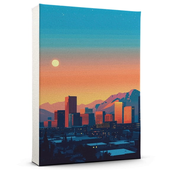 Phoenix Travel Canvass, Arizona Canvass Wall Art, Phoenix Canvas Decor Paintings, Arizona Pictures Canvas - 101AZ1090