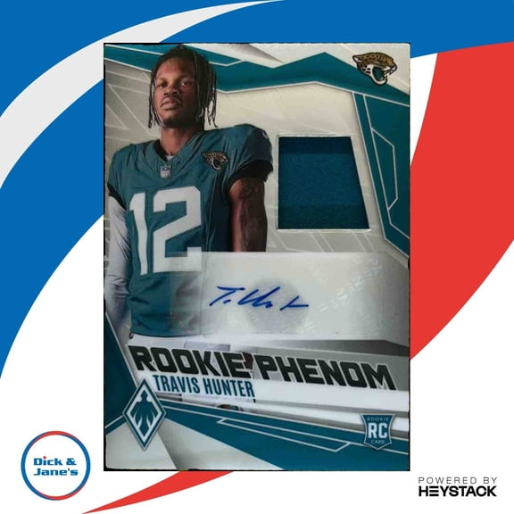 Phoenix Travis Hunter #18 Rookie Phenoms Jersey Autographs