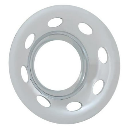 Phoenix USA PHOQT545CLO 15 in. Quicktrim 5 Lug ABS Chrome Wheel Cover with Open Middle
