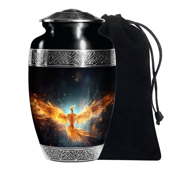 Phoenix Urns For Human Adult Ashes Father Large Urn For Adults Female Ashes 10 Inch
