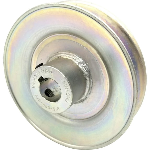 Phoenix V-Belt Pulley, 5/8in. Bore, 4in. Outside Dia.