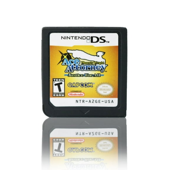 Phoenix Wright: Ace Attorney - Justice For All NDS Game DS Video Games Cartridges