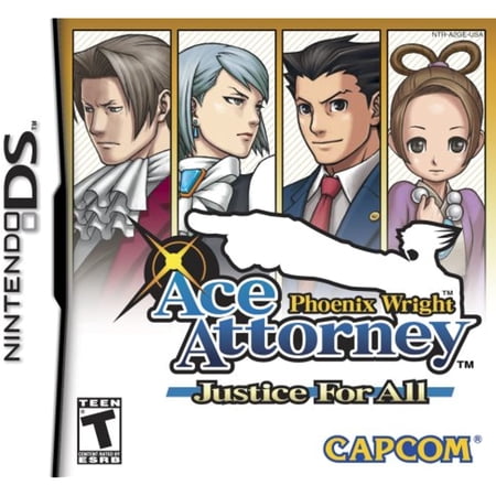 Phoenix Wright, Ace Attorney: Justice For All - Nintendo Ds