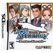 Ace Attorney Justice for All Phoenix Wright Nintendo DS