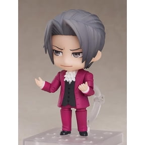 Phoenix Wright: Ace Attorney - Miles Edgeworth Nendroid Action Figure, Multicolor