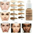thumbnail image 1 of Phoera Foundation Makeup Full Coverage Liquid Base Brighten Long Lasting, 1 of 8