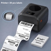 Phomemo A641M Bluetooth Shipping Label Printer 4x6, 2026 Upgraded Thermal Label Printer with Built-in Paper Bin, Thermal Printers for Small Business & Shipping Packages, Compatible with Amazon, Tikto