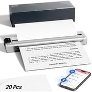 Phomemo ACPO302SRB Silver Thermal Printer Ultra High300dpi