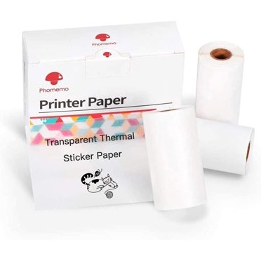 Ctosree 24 Rolls Printer Labels Adhesive Thermal Paper Waterproof...