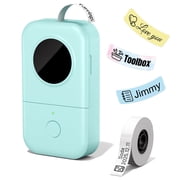 Phomemo D30 Thermal Label Printer, Bluetooth Wireless Mini Pocket Smartphone Label Maker Machine with Tape, Compatible with iOS/Android, for Home, Office, and SupermarketGN