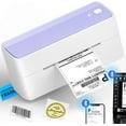thumbnail image 1 of Phomemo DHL Etikettendrucker Bluetooth, Versandetiketten drucker, Labeldrucker 4x6 Thermodrucker Etiketten für Barcode, Ebay, Amazon, Shopify, Royal Mail, DHL, FedEx, UPS etc(Purple), 1 of 6