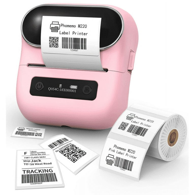 Phomemo M110 Mini Portable Printer Thermal Label Printer Stickers