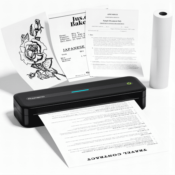 Phomemo M832 Portable Thermal Printer, Wireless Printer for Phone