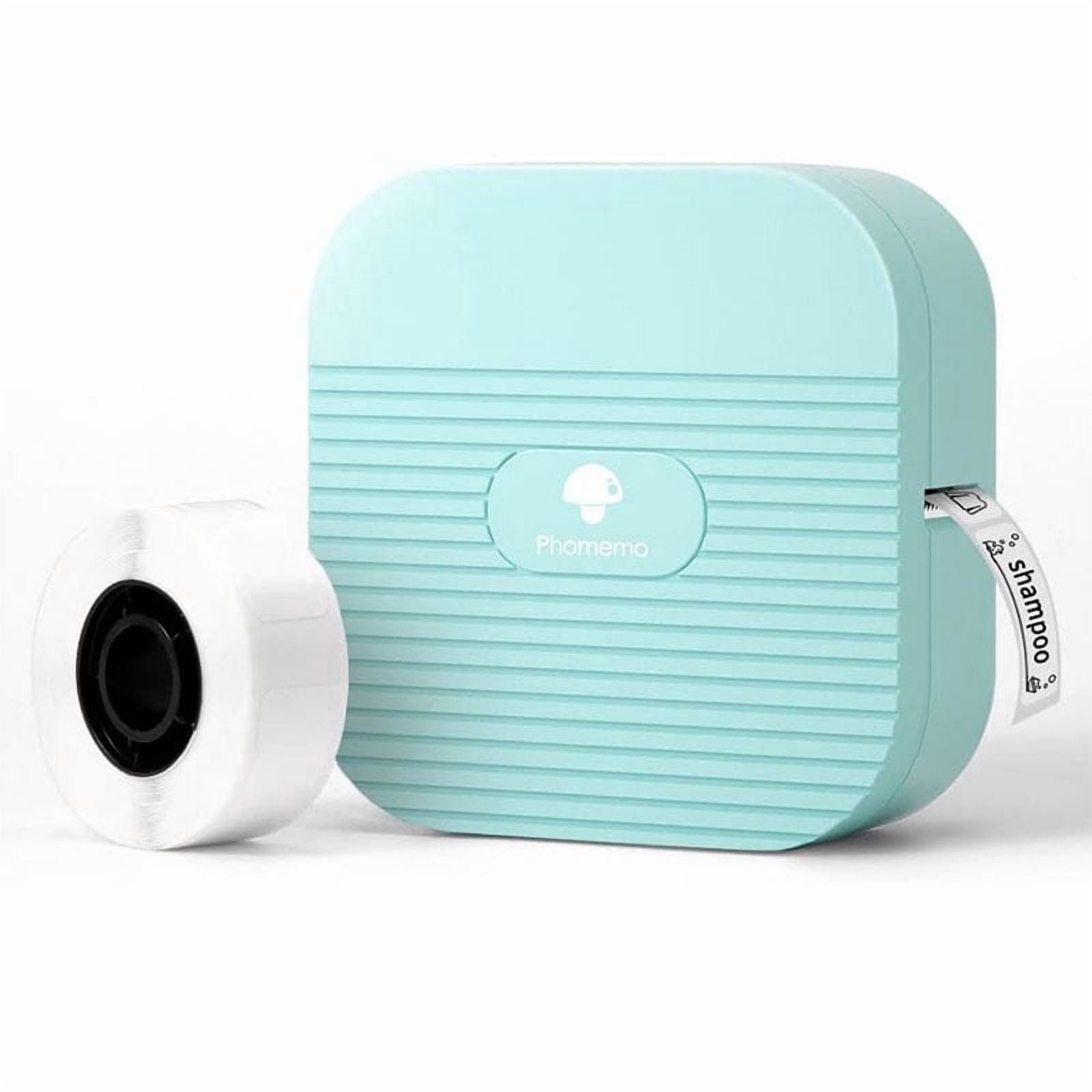 Phomemo Q31 Experience Effortless Labeling with the Mini Bluetooth Portable Sticker Printer - Inkless Thermal Printing for Professional Results Easy to Use Compatible with iOS/Android（Green）