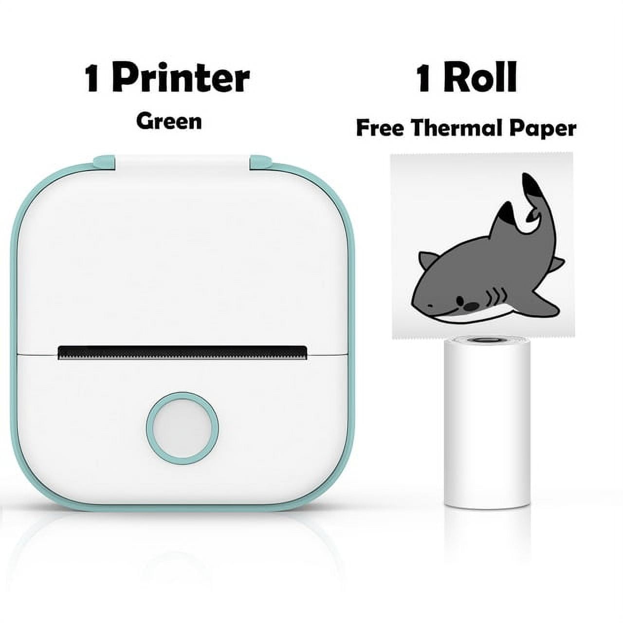 Phomemo T02 Mini Portable Printer Thermal Printing 53mm Sticker Wireless  Inkless Mini Pocket Printer Self-adhesive Label Printer 