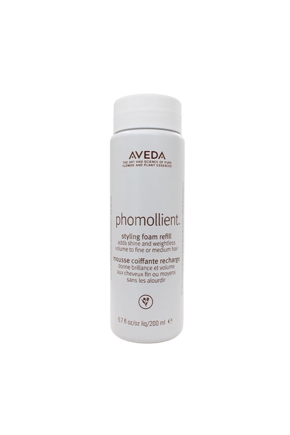 Phomollient Styling Foam Refill Adds Shine and Weightless Volume on Fine and Medium Hair 6.7 oz