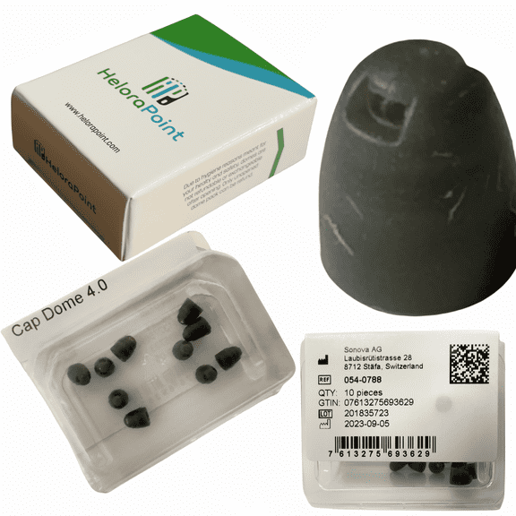 Phonak Cap Domes 4.0 Compatible with Phonak Marvel, Paradise, Lumity RIC Hearing Aids Small Protective Tips Open Fit 10-Pack (XSmall)