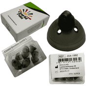 Phonak 4.0 closed smokey replacement silicone domes, Large Size 0.39 inch=10 mm, 10 domes in 1 pack. An accessory part manufactured by Sonova