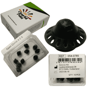 Phonak 4.0 Open hearing aid domes, Small size 0.29 inch=7.5 mm, 10 domes in 1 pack, Hearing aid domes manufactured by Sonova OEM