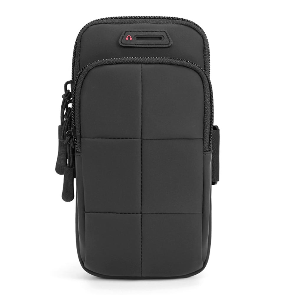 Phone Arm Bag for Running, Armband Cell Phone Holder, Gym Phone Holder for Arm,Phone Pouch，black