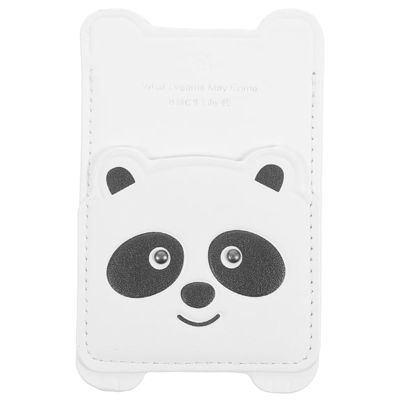 Pawsdot Phone Case Card Holder White Adhesive Sleeve for Mobile Card Storage