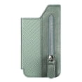 thumbnail image 1 of Phone Back Card Holder, Multi Slot Flipping Wallet Case With Zipper For Back of Phone, Stick on Mobile Phone Grip Case For School, Home, Office, Travel, 1 of 11