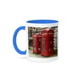thumbnail image 1 of 3dRose, Phone boxes, Royal Courts of Justice, London, England - EU33 DWA0003 - David Wall, 11oz Two-Tone Blue Mug, 1 of 7
