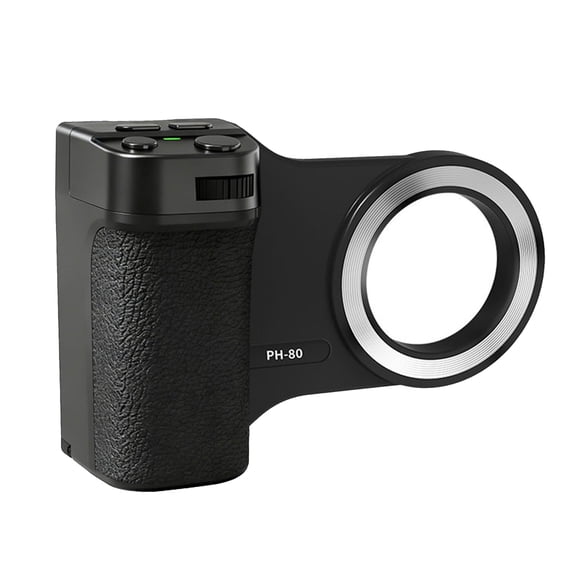 Phone Camera Grip With Bluetooth-compatible Remote And Zooming Control For Stable Photography And Selfie
