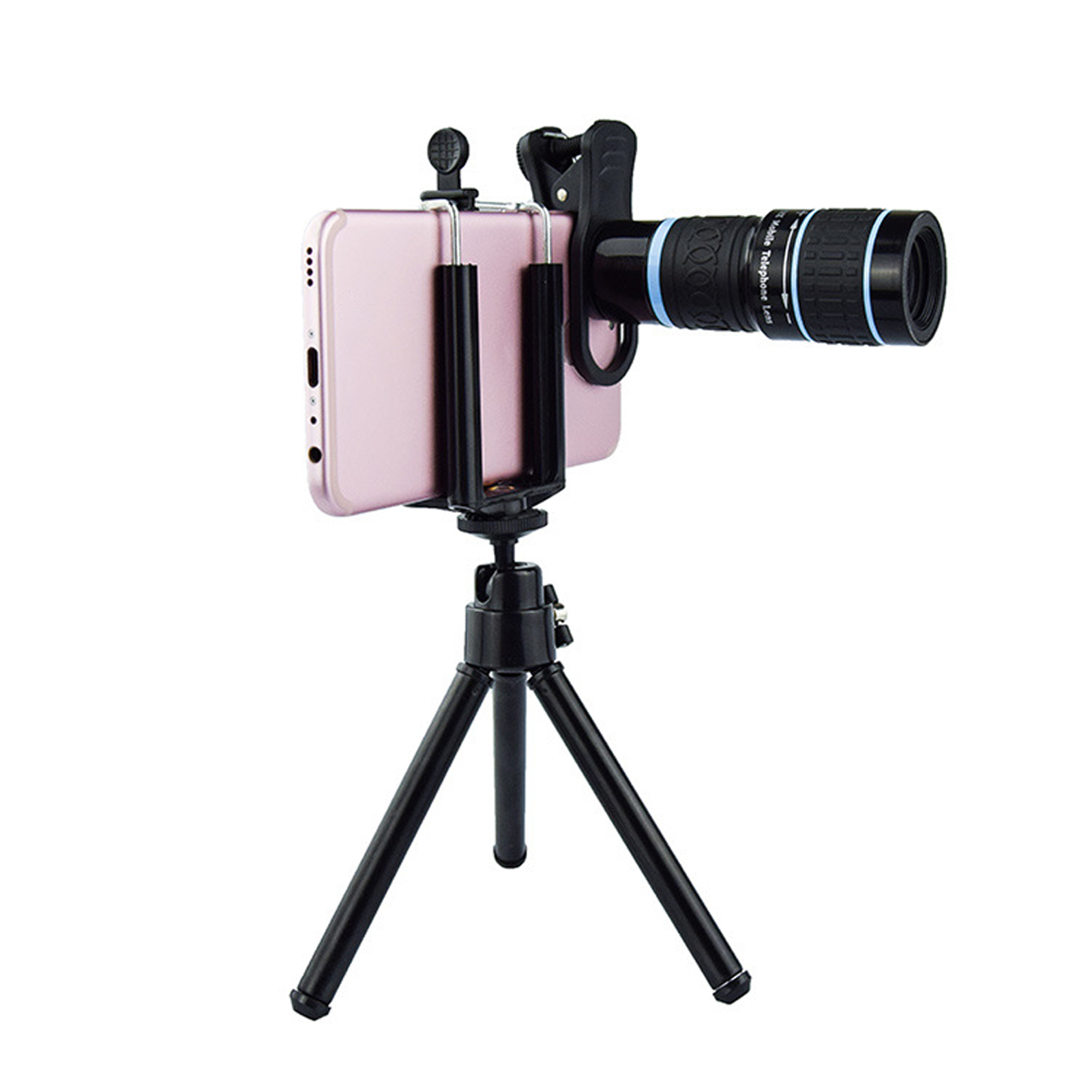 Phone Camera Lens Sightseeing 18X HD External With Tripod Universal