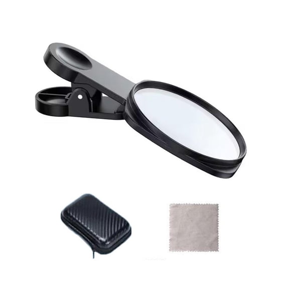 Phone Camera Mirror for Smartphone Photography, Portable ABS Glass Selfie Assistant