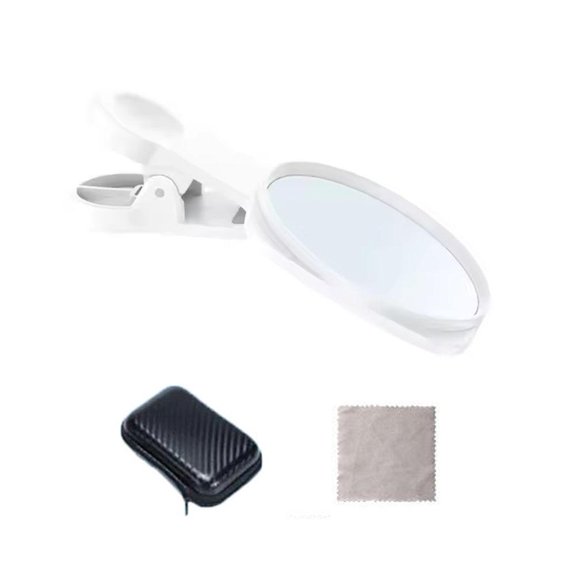 Phone Camera Mirror for Smartphone Photography, Portable ABS Glass Selfie Assistant