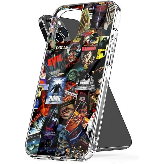 Phone Case 80s Cover Horror Shockproof Movies Accessories Protect TPU Transparent Compatible with iPhone 11 Pro Max 6.5 Inch