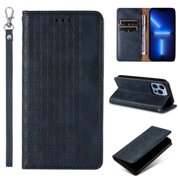 Phone Case Applicable FOR IPhone15 Mobile Phone Case Apple 14PRO Mobile Phone Leather Case Embossed Samsung S23 Hand Rope Protective Case
