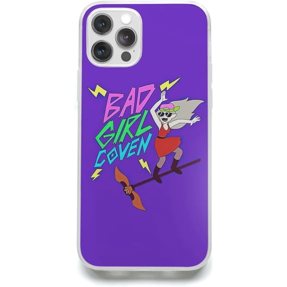 Phone Case Bad Scratch Girl Funny Coven Plus The Waterproof Owl House Max Transparent Waterproof Pro Accessories Compatible with iPhone 12 6.1 Inch