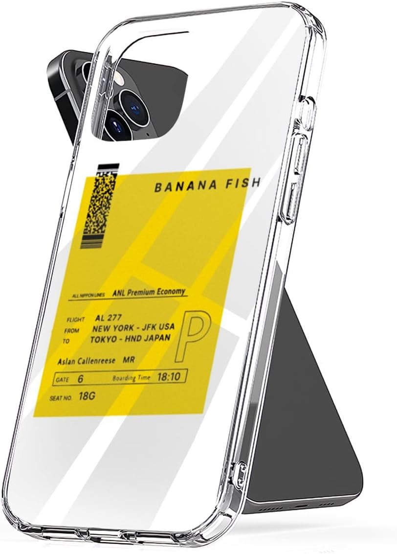 Phone Case Banana TPU Fish Shockproof Ticket Protect Eiji Cover Okumura ...