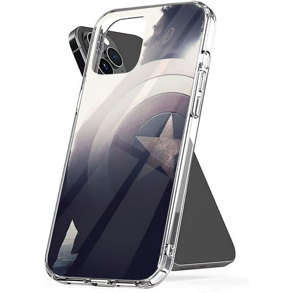 Phone Case Captain America X Se Scratch Waterproof Accessories Transparent Compatible with iPhone 14 Plus 6.7 Inch