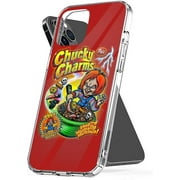 Phone Case Chucky Cover Charms Accessories V2 Shockproof Protect TPU Transparent Compatible with iPhone 11 6.1 Inch
