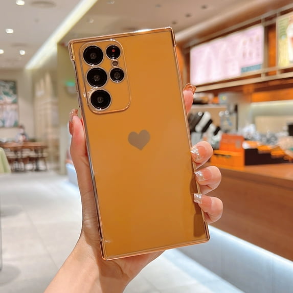 Phone Case Compatible With Samsung A53/S24/A15, Etc,The Anti-fall Solid Color Mobile Phone Protective Case For Samsung Phone