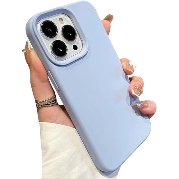 Phone Case Compatible for i,Liquid Silicone Gel Rubber Anti-Scratch Microfiber Lining Camera Lens Drop Protection Flexible Shockproof Cover