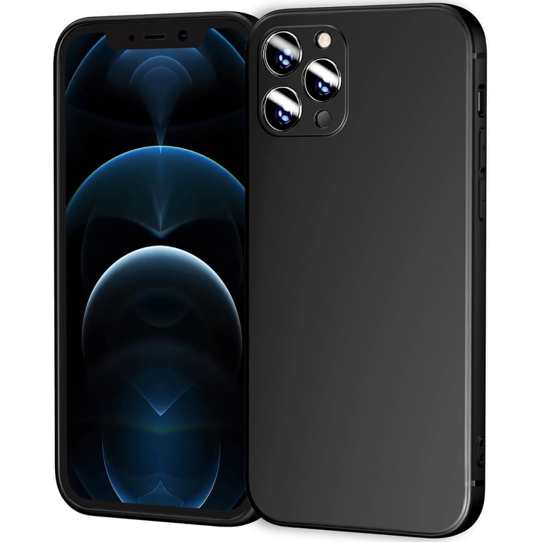 Phone Case Compatible for iPhone 12 Pro Max 6.7 Inch, Slim Fit Cases Soft TPU Bumper Protective Cover, Black - Walmart.com Phone Case Compatible for iPhone 12 Pro Max 6.7 Inch, Slim Fit Cases Soft TPU Bumper Protective Cover, Black - Walmart.com